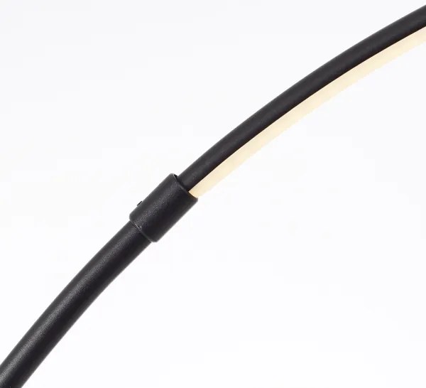 Lampadar LED tactil dimabil Brilliant BOW LED/14W/230V negru