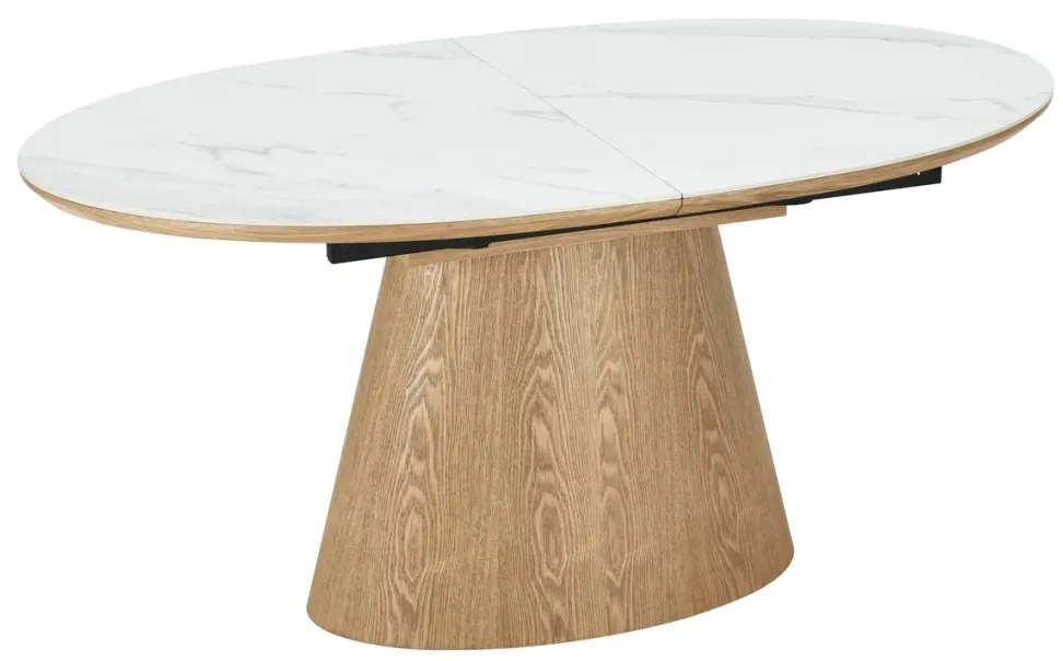 Masa extensibila, Ceramica Alba, Furnir, UNIQUE 160-200cm