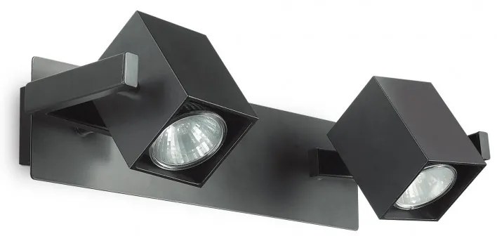 Aplica design modern cu 2 spoturi directionabile MOUSE AP2 negru 156705