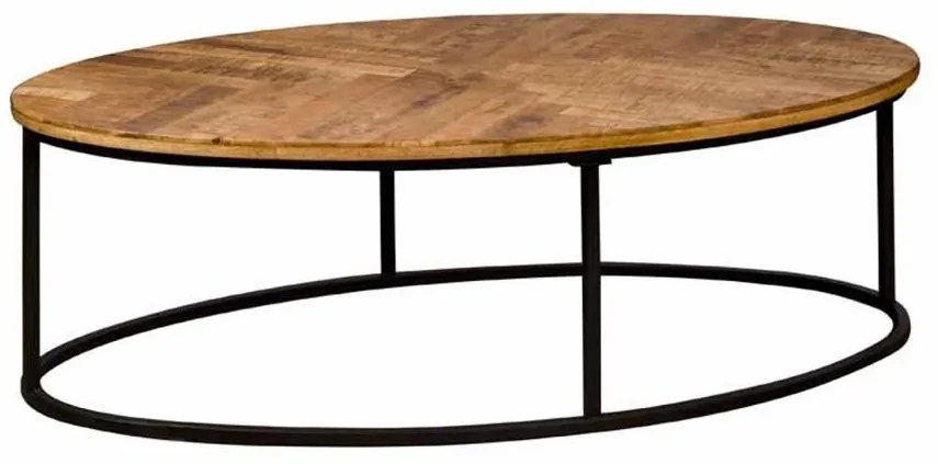Masuta de cafea Viola din lemn de mango maro 135 cm