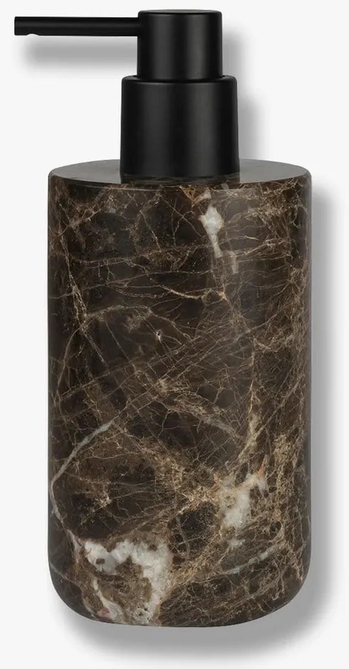 Dozator de săpun lichid maro din marmură 200 ml Marble – Mette Ditmer Denmark
