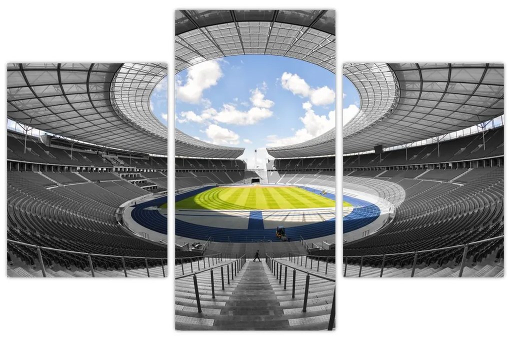 Tablou - stadionul de fodbal (90x60 cm)