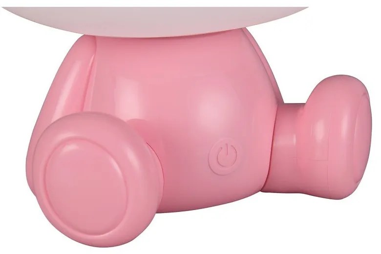 Lustră pentru copii roz LED Hopper – Trio