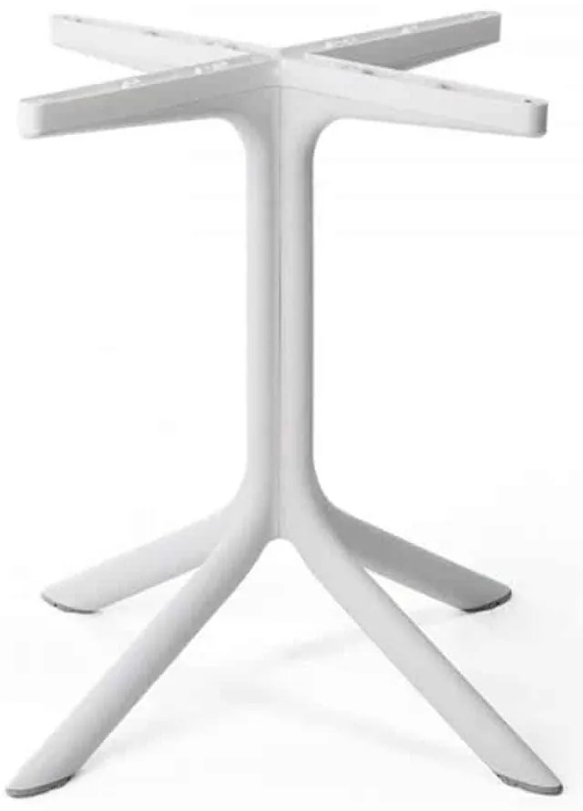 Bază masă exterior Nardi - Clip, 59 x 51 x 72 cm Bianco