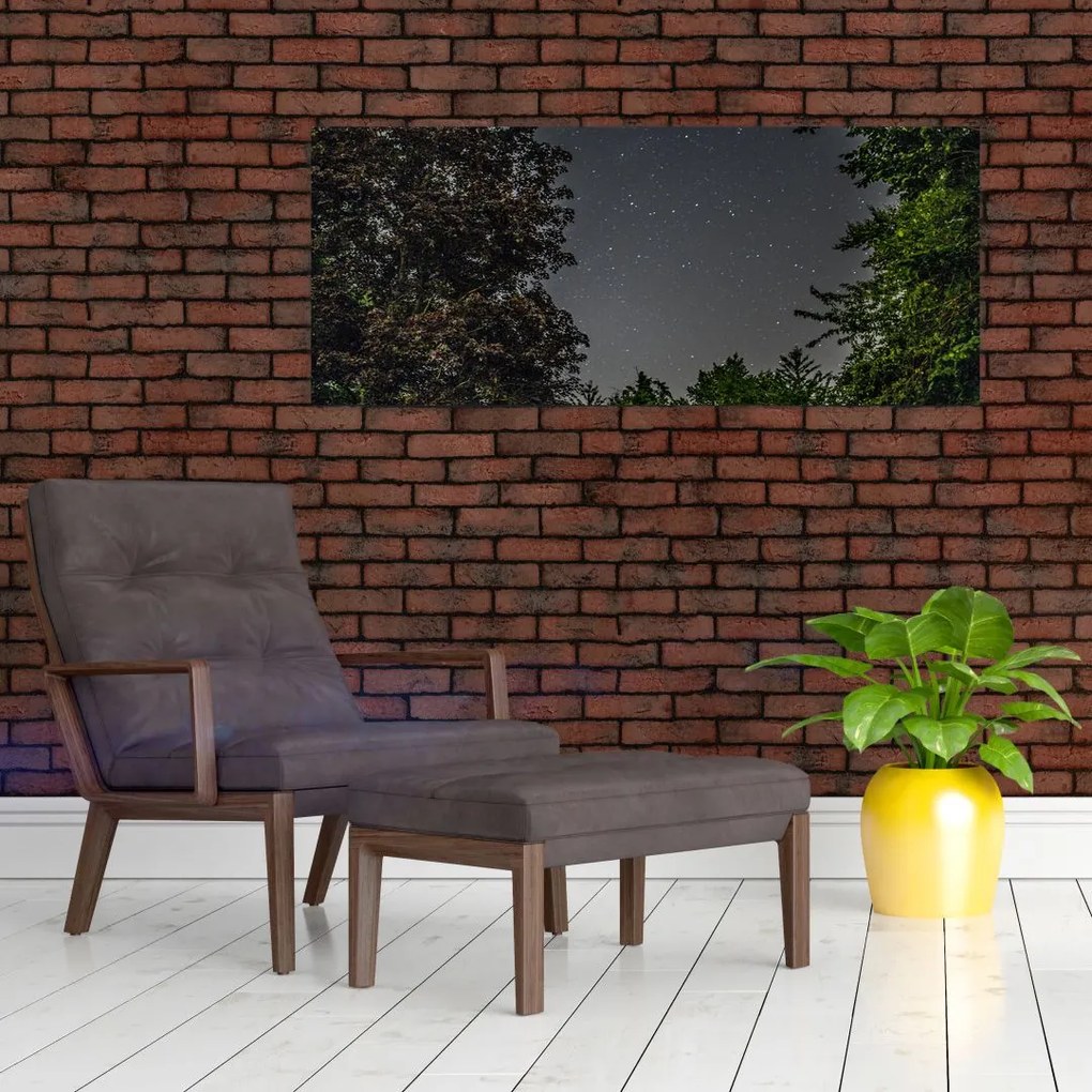 Tablou cu cerul nocturn (120x50 cm)