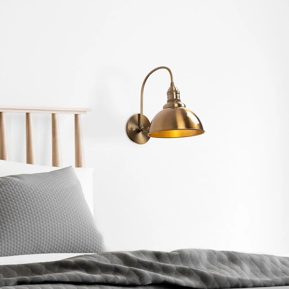 Aplică de perete în culoarea bronz ø 21 cm Varzan – Opviq lights