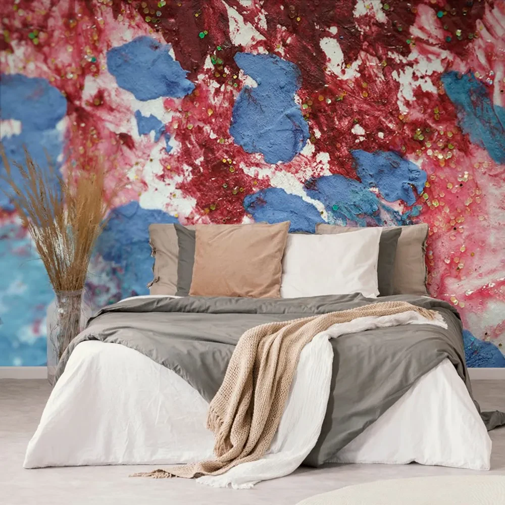 Tapet acuarelă în design abstract