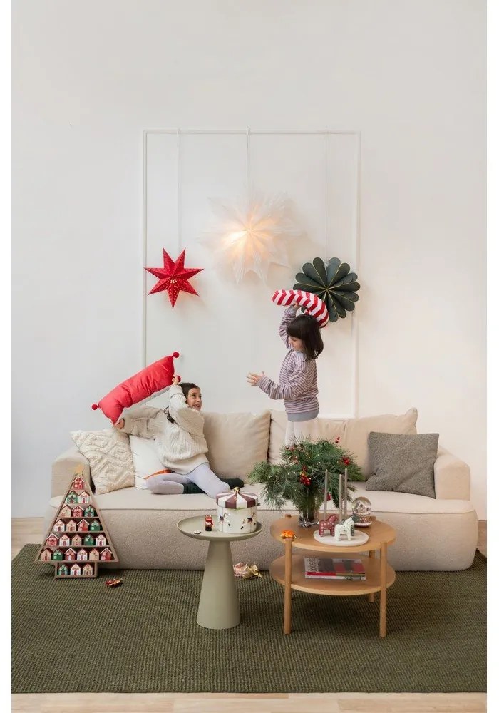 Pernă decorativă 50x30 cm cu model de Crăciun Candy Cane – Catherine Lansfield