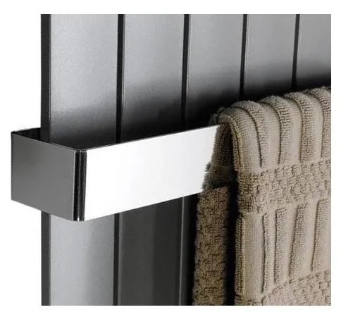 Sapho - Suport de perete pentru prosoape COLONNA 8x51 cm din inox periat