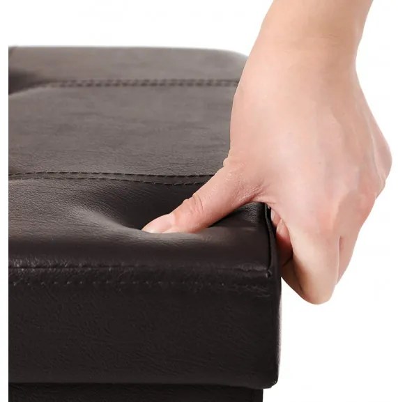 Bancheta Pliabila Tamara, Cu Lada, Maro, 76 x 38 x 38 cm