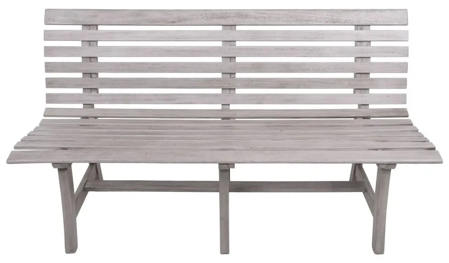 Bancă de grădină gri din lemn masiv Mandalay – Garden Pleasure