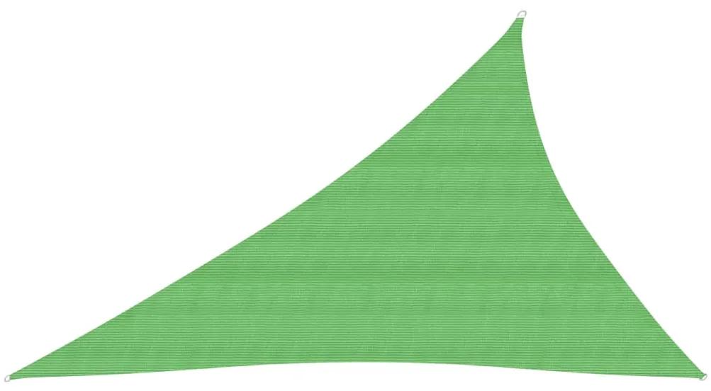 Panza parasolar, verde deschis, 4x5x6,8 m, 160 g m  ², HDPE