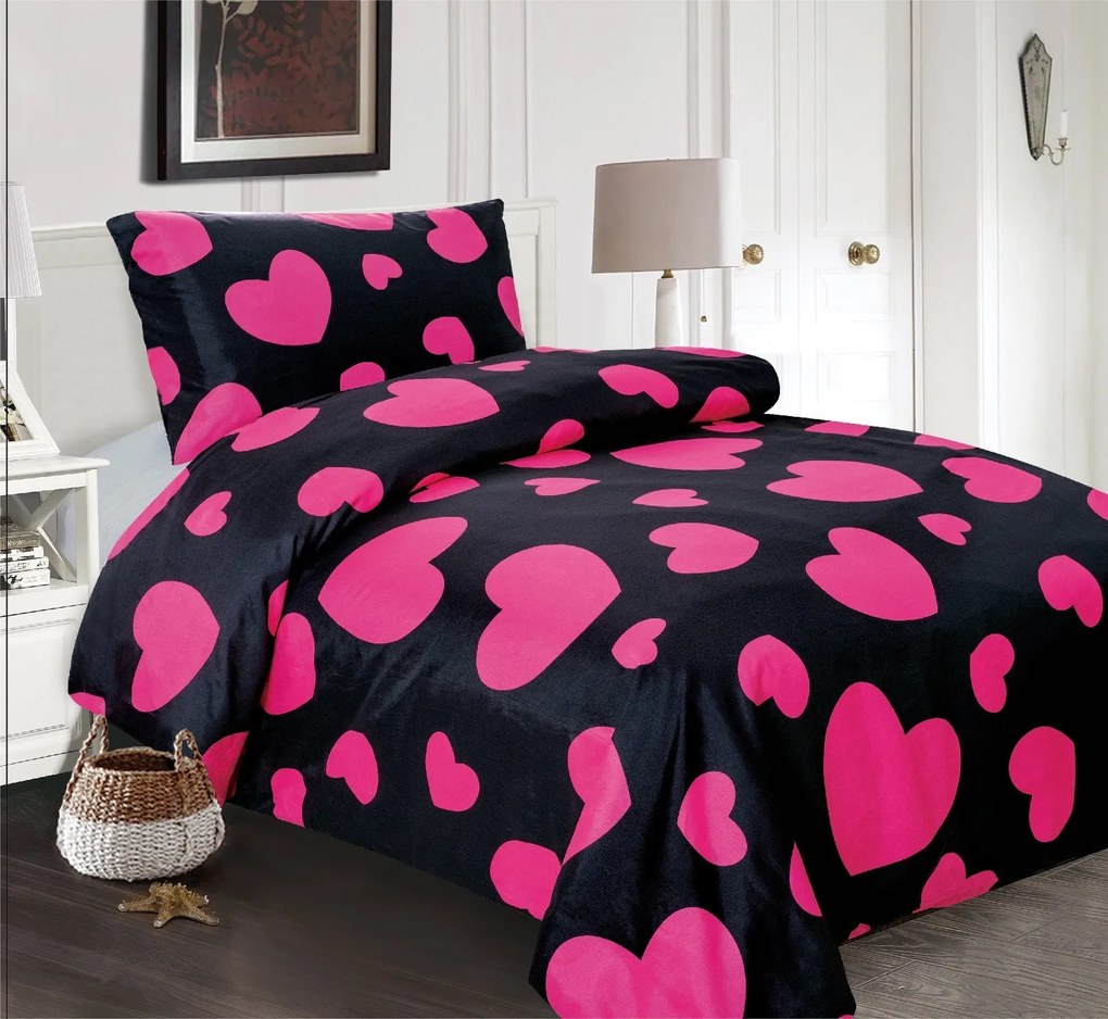 Lenjerie cocolino Lovestory negru