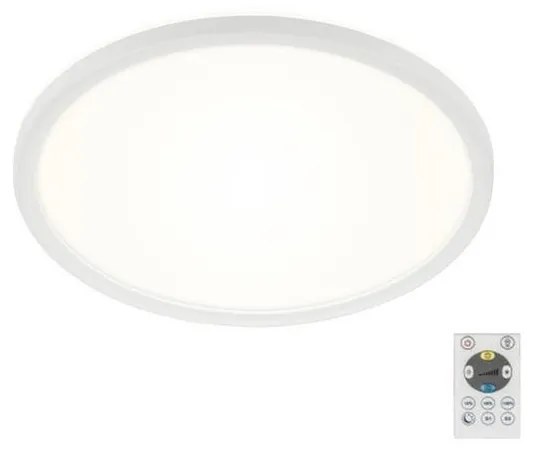 Plafonieră LED dimabilă SLIM LED/18W/230V 2700-6500K Briloner 7079-016 + telecomandă