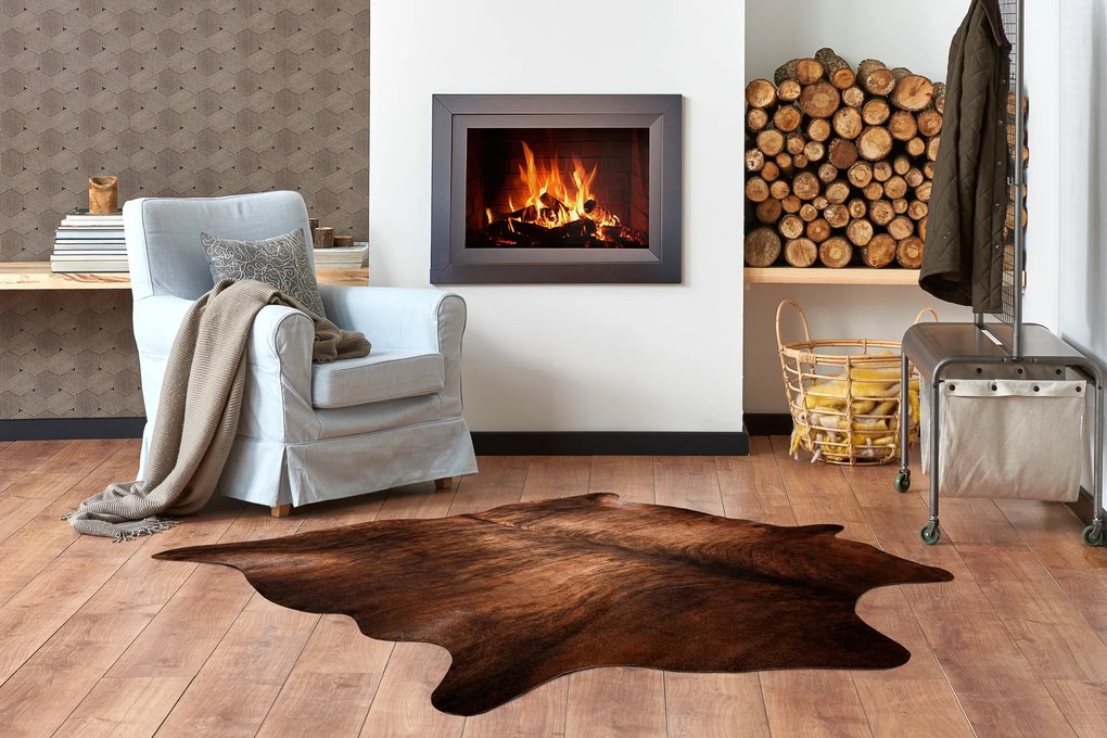 Covor Artificial Cowhide, Vaca G5067-3 Piele maro