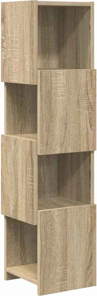 vidaXL Dulap de colț Stejar Sonoma 25,5x25x102cm Lemn compozit