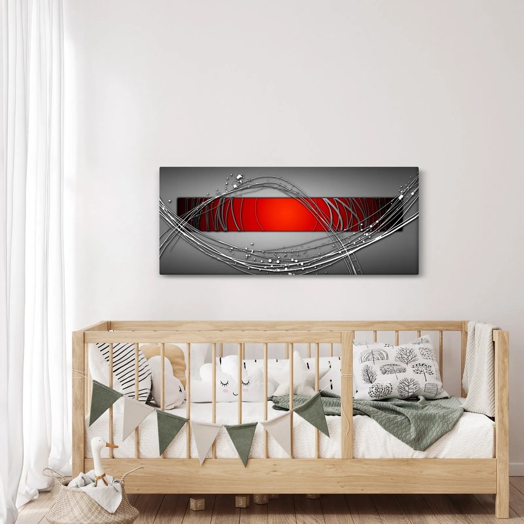 Tablou abstract (120x50 cm)