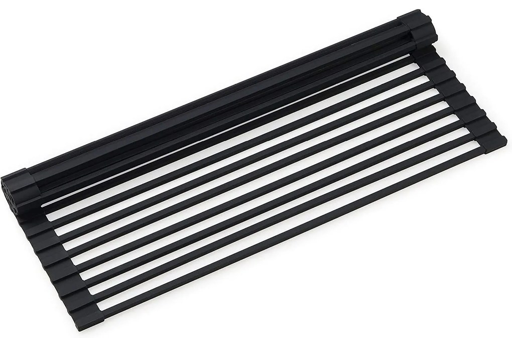 Uscator pentru vase pentru chiuveta 322108 Black Mat
