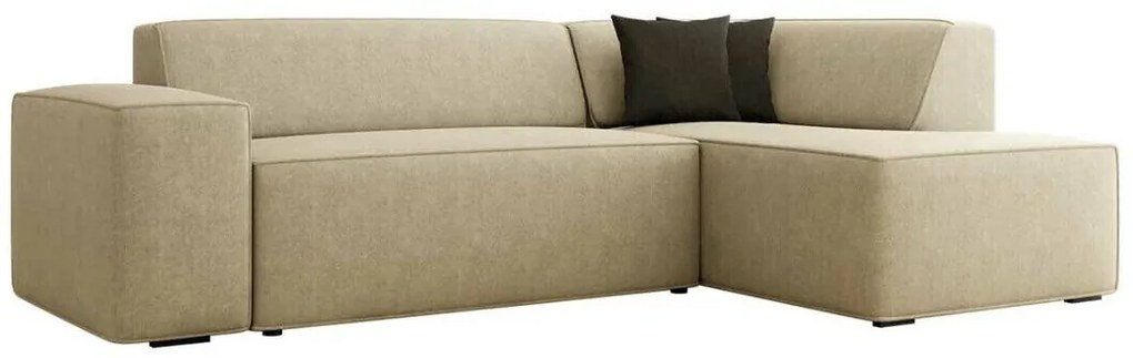 Colțar Miami 270 267x205x72cm, 101 kg, Picioare: Plastic