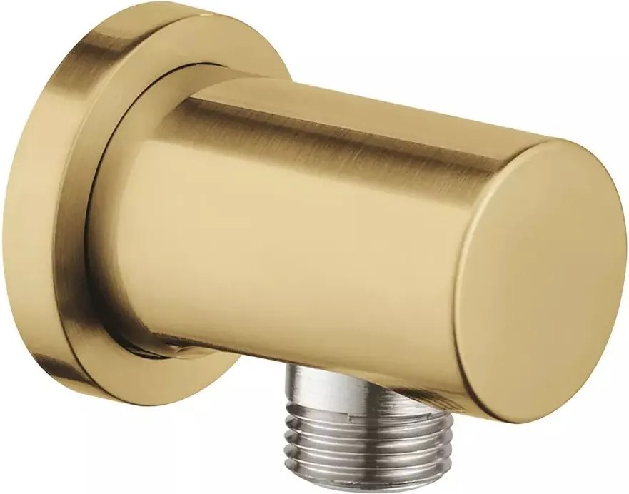 Cot de iesire dus Grohe Rainshower auriu periat Cool Sunrise