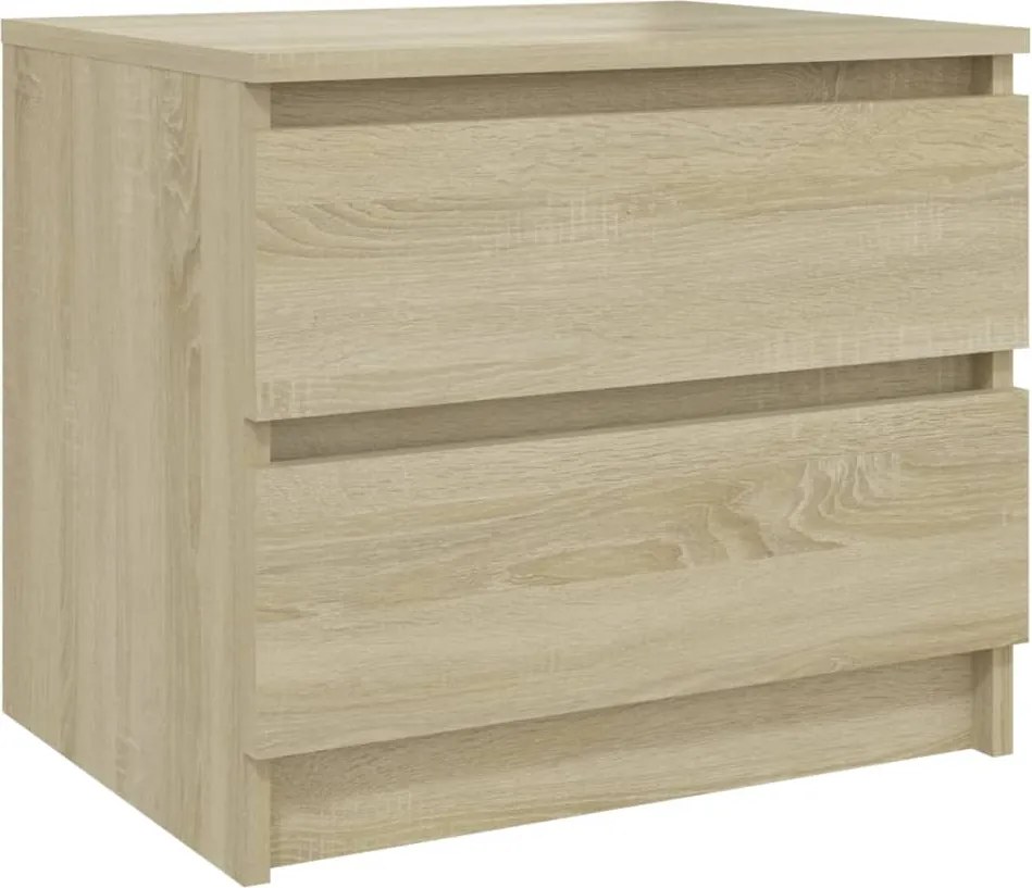 vidaXL Noptieră, stejar sonoma, 50x39x43,5 cm, PAL