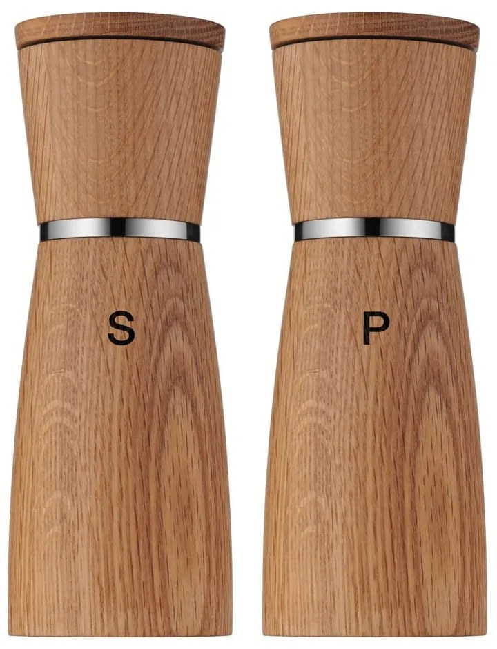 Set 2 râșnițe din ceramică pentru sare și piper WMF Nature