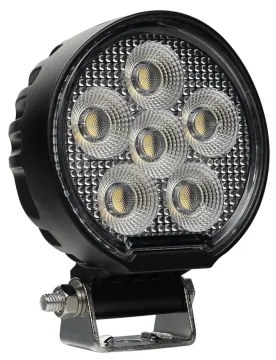 Proiector LED auto BLACK LED/24W/10-30V IP69 5700K rotund