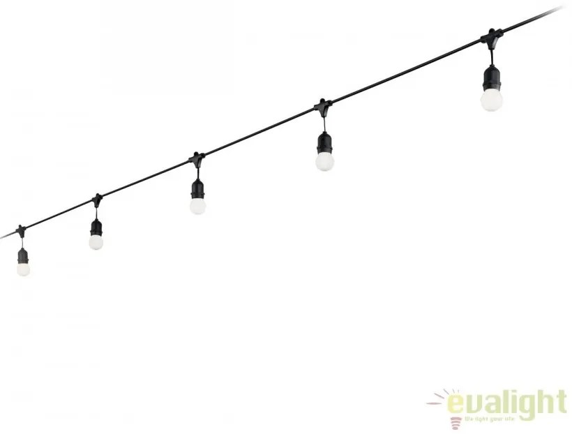 Instalatie cu 5 surse de iluminat exterior design modern FIESTA SP5 159836