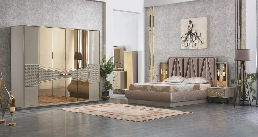 Mobilier dormitor Milano-MobMax