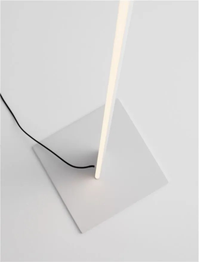 Lampadar LED de podea stil minimalist EDEL alb