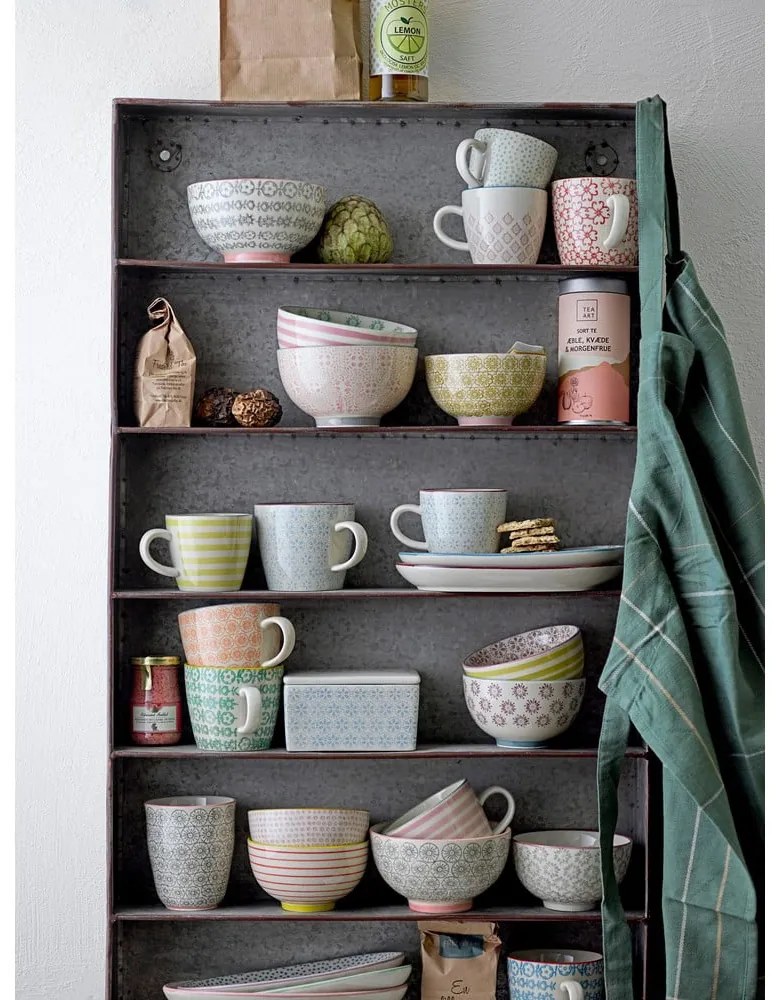 Farfurii 4 buc. pentru servire din gresie Patrizia – Bloomingville