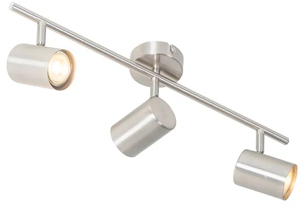 Plafoniera moderna din otel cu 3 lumini reglabile - Jeana