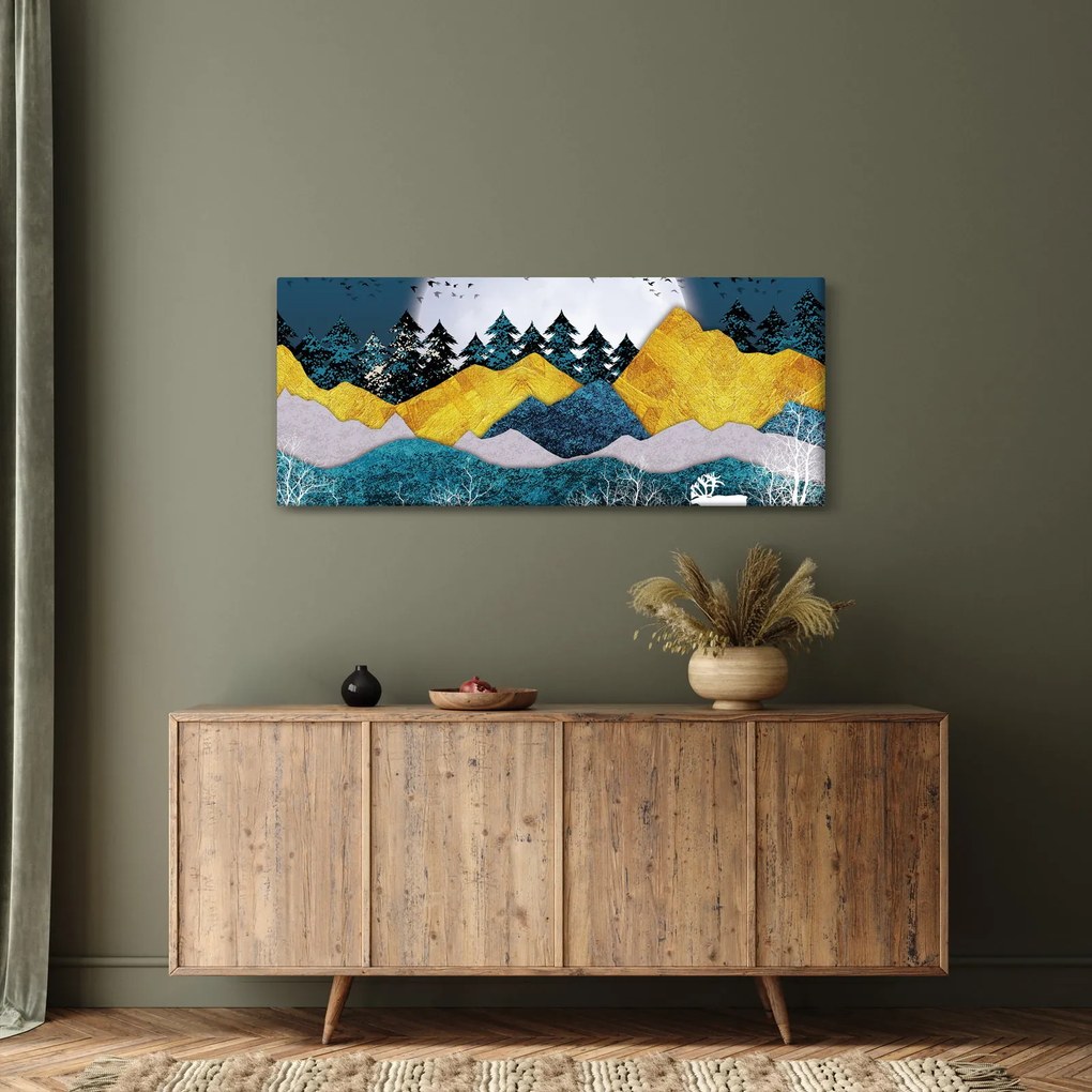 Tablou - Peisaj polar (120x50 cm)