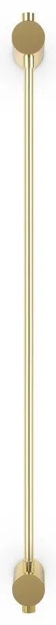 Aplica de perete LED design liniar Rotta auriu 90,5cm