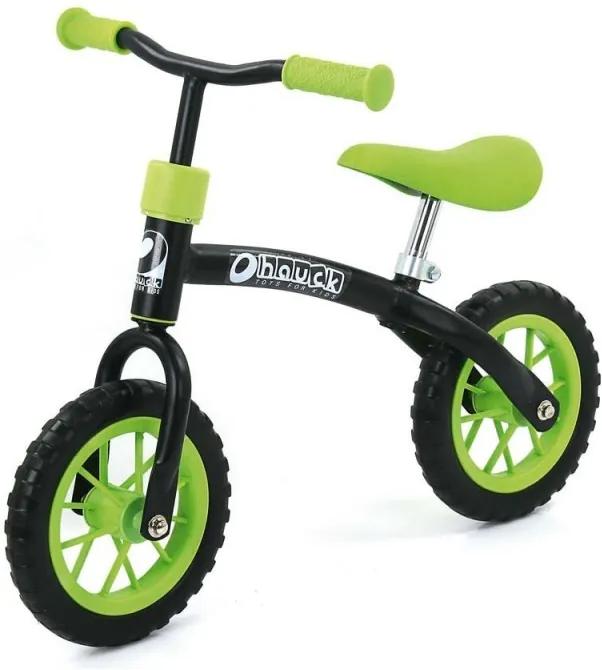 Bicicleta fara pedale E-Z Rider 10, varsta 2-4 ani, black green