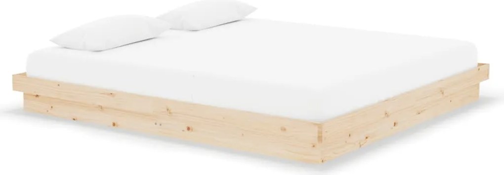vidaXL Cadru de pat Super King, 180x200 cm, lemn masiv