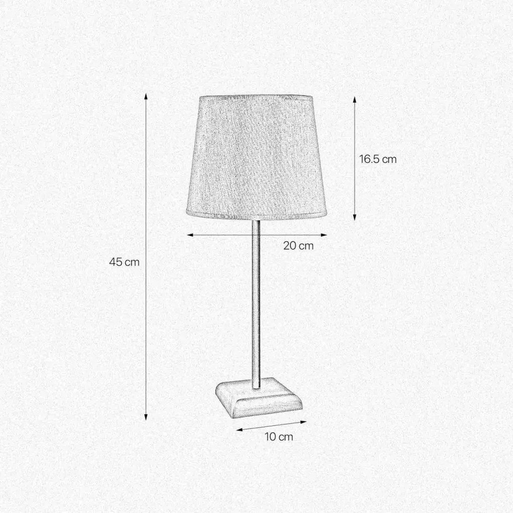 Veioza, Lampa de masa stil clasic italian din alama Aves