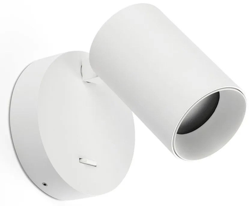 Aplica de perete cu spot directonabil STAN alb