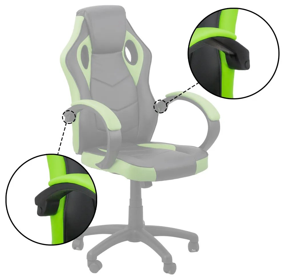 RESIGILAT - Scaun de gaming OFF 305 verde