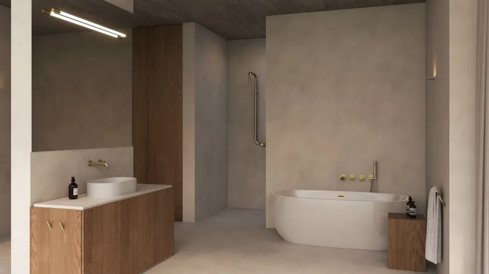 SILIA Suport pentru prosoape ADI_R621 Finisaj: auriu periat