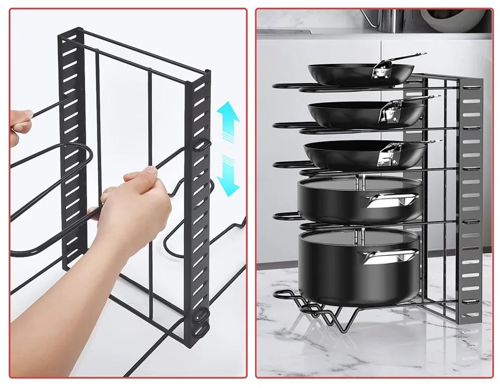 Stand organizator vase