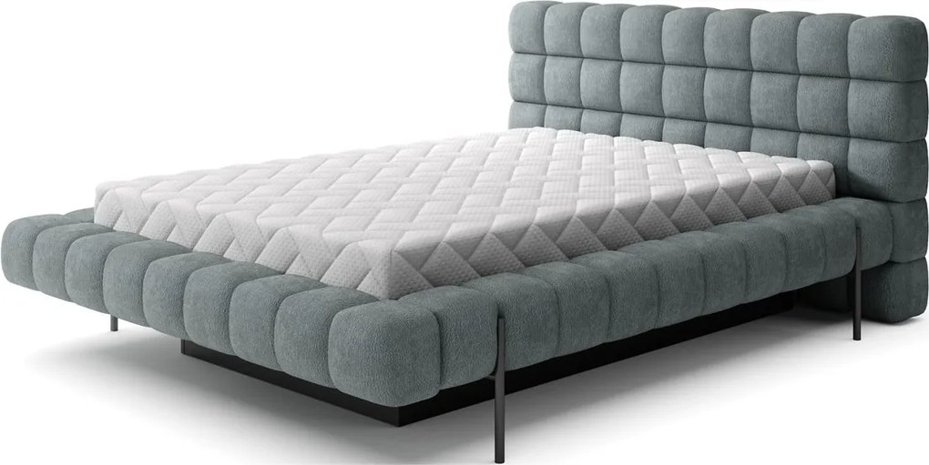 Pat lemn masiv Magentta 140/160/180x200 cm Personalizabil - Touch 100, 180x200