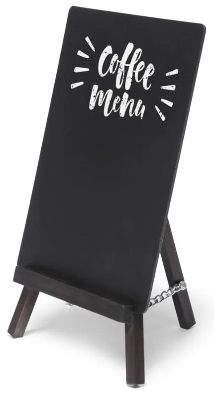 Mini suport din lemn, negru