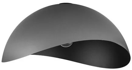Lustra aplicata design decorativ OPSI negru D-50cm
