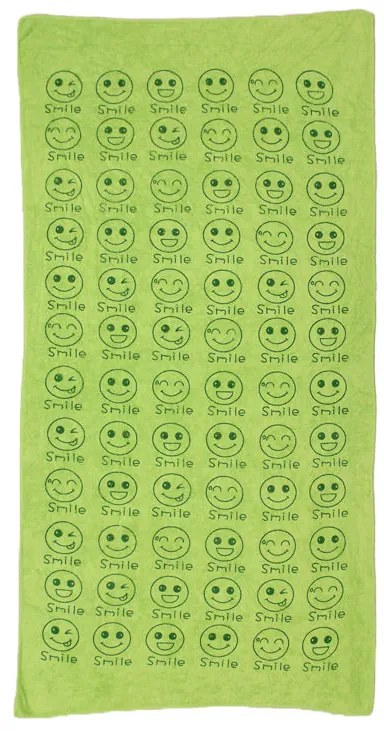 Prosop cu uscare rapida Culoare verde, SMILE