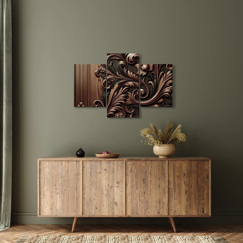 Tablou - Model din lemn (90x60 cm)