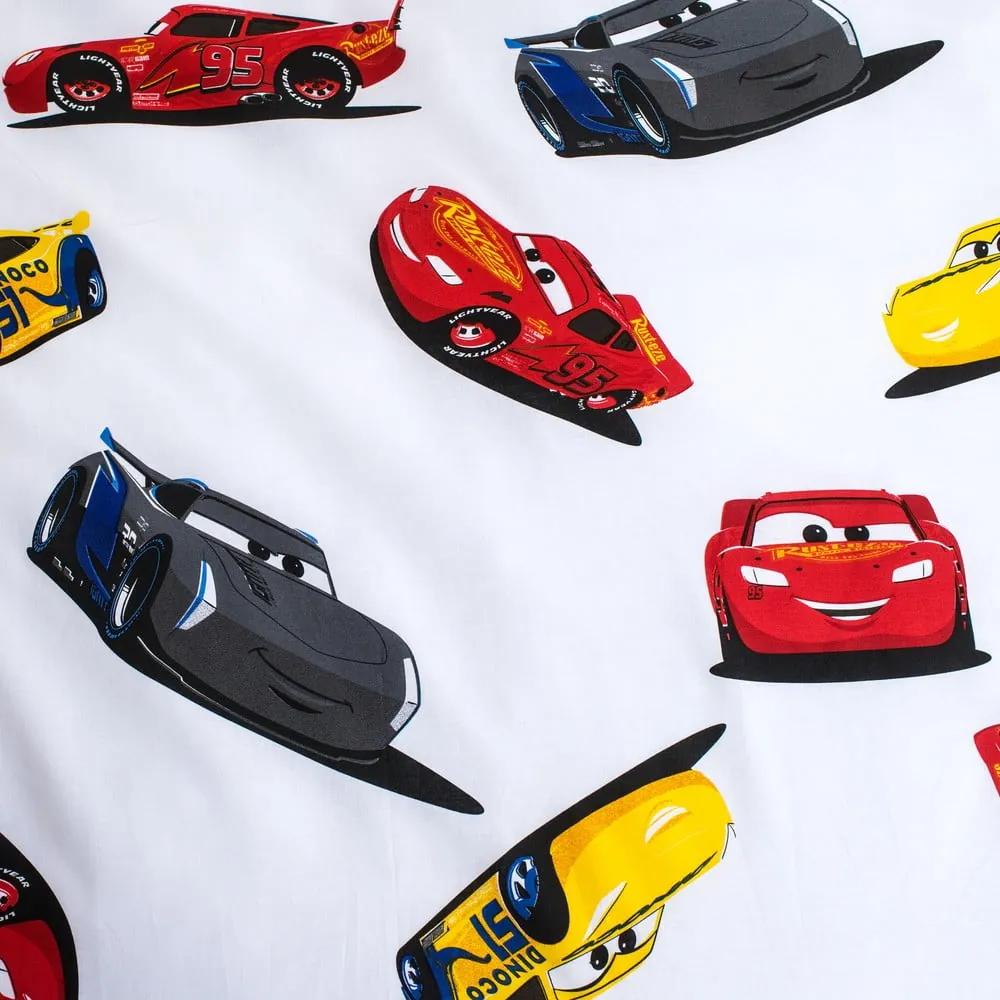 Lenjerie de pat pentru copii din bumbac pentru pat de o persoană 140x200 cm Cars I am Speed – Jerry Fabrics