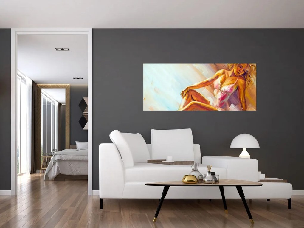 Tablou - Dansatori (120x50 cm)