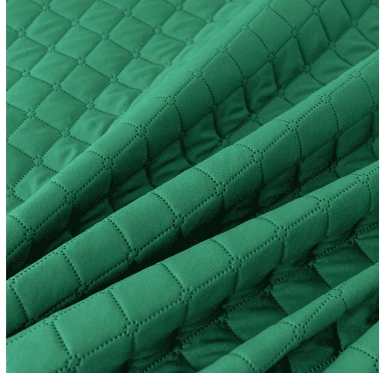Cuvertura de pat cu model LANTA, verde Dimensiune: 220 x 240 cm