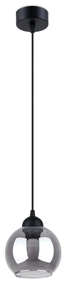 Lustră neagră ø 15 cm Grande – Sollux